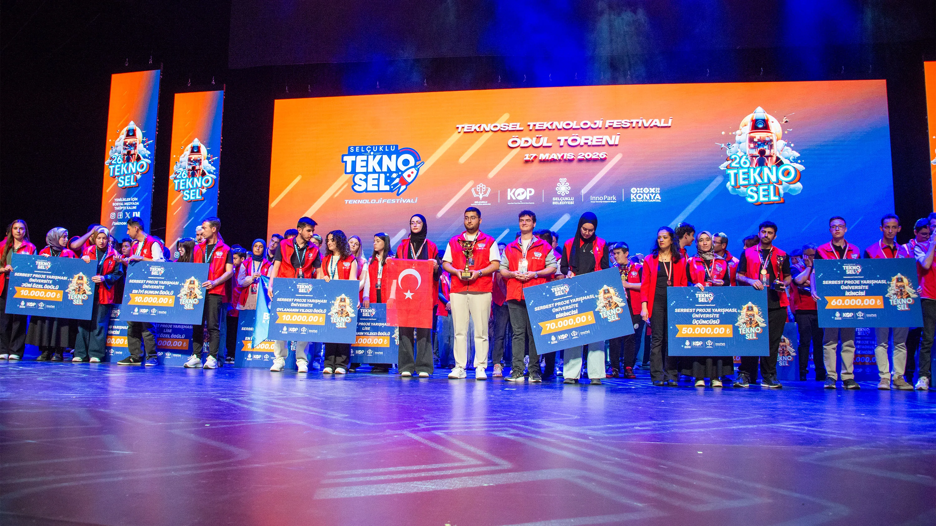 Selçuk Üniversitesi öğrencileri TEKNOSEL’de 7 ödülün sahibi oldu
